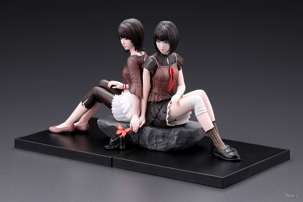 Kotobukiya - OSHI WORKS Fatal Frame II Crimson Butterfly REMAKE Mio Amakura / Mayu Amakura Complete Figure (Licensed)-