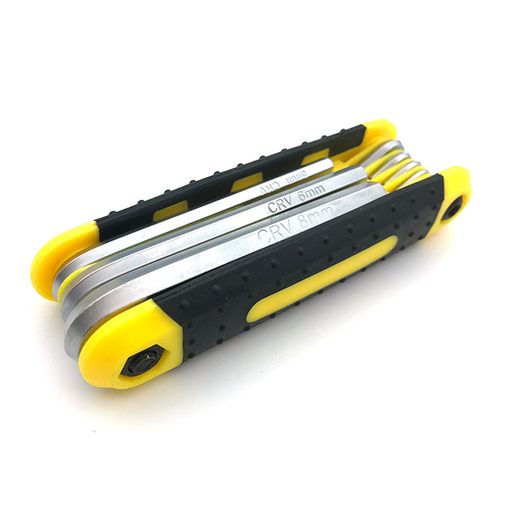 7 in 1 Folding Hexagonal Wrench Kit Multifunctional DIY Repairing Tools, 501 Original
7 in 1 Folding Hexagonal Wrench Kit Multifunctional DIY Repairing Tools, 501 Original