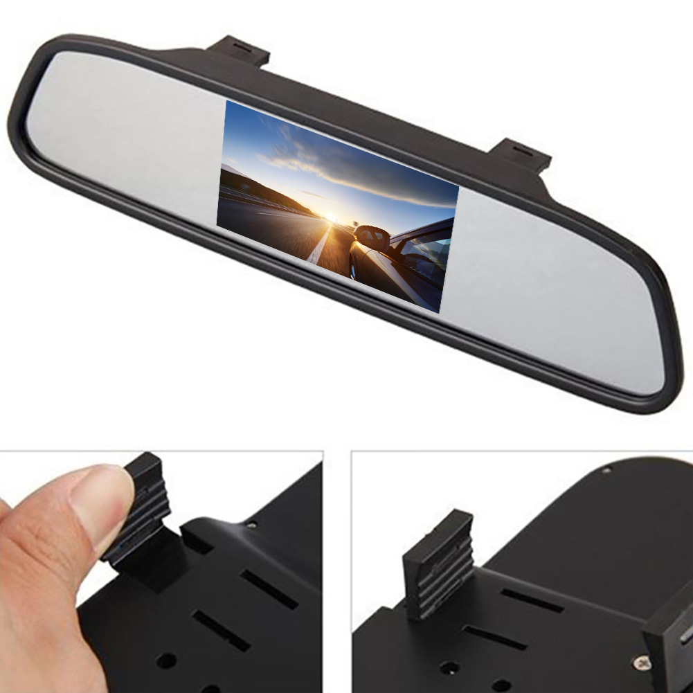 4.3 inch Car Mirror Monitor Auto Parking System with CCD Rear View Camera, Rearview mirror+8led camera, 501 Original
4.3 inch Car Mirror Monitor Auto Parking System with CCD Rear View Camera, Rearview mirror+8led camera, 501 Original