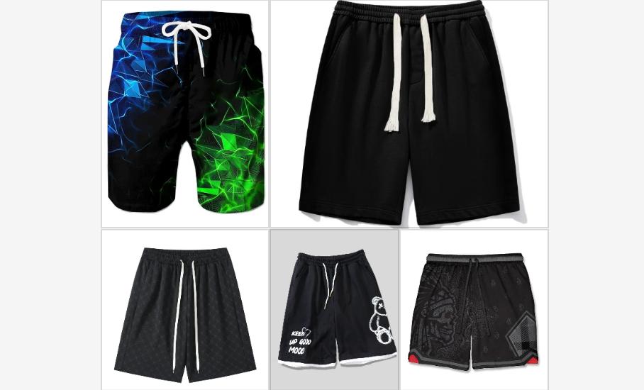 BigTallKings' gym shorts for big guys