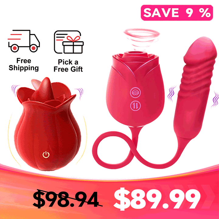 Rose Mary Dual Stimulator Bundle – 2026 New Model, Beginner-Friendly