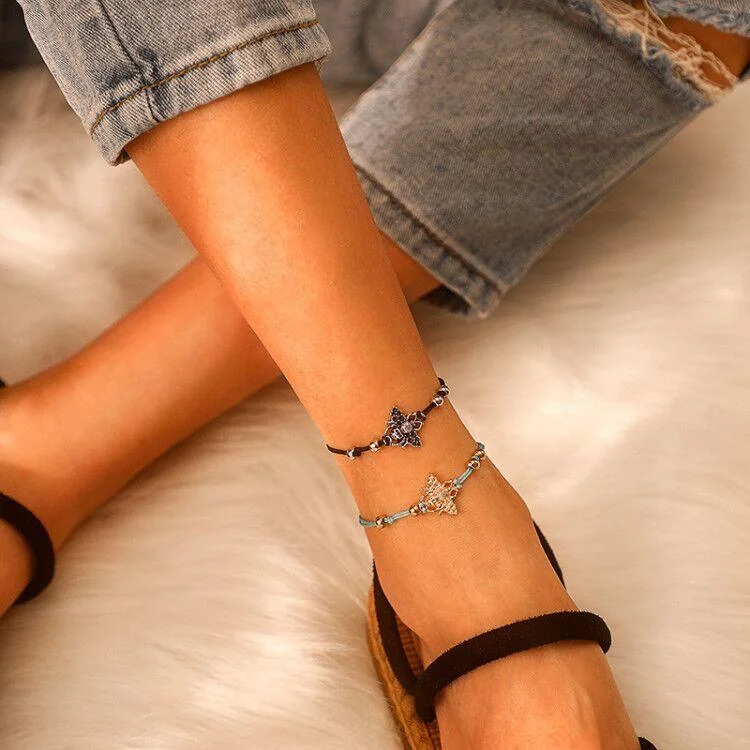 Casual Two Piece Set Bee Anklet Wholesale Cheap Jewelry