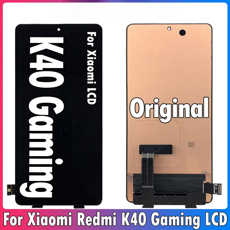 6.67" Original For Xiaomi Redmi K40 Gaming LCD M2012K10C Display Touch Panel Screen Digitizer For Redmi K40Gaming LCD Repair