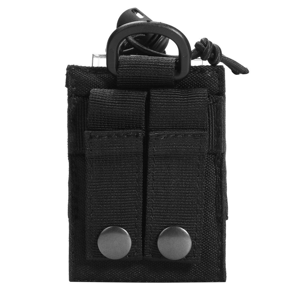 Outdoor Molle Nylon Radio Walkie Talkie Holder Bag Magazine Pouch Pocket, Black, 501 Original
Outdoor Molle Nylon Radio Walkie Talkie Holder Bag Magazine Pouch Pocket, Black, 501 Original