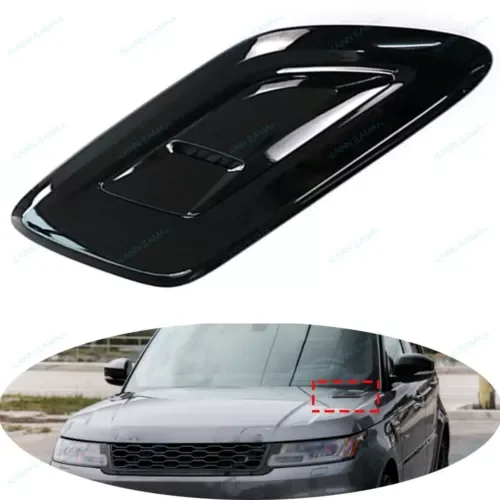 Dronehint Hood Vent Cover Grille r For Land Rover Range Rover Sport 2018-2021,Left,Black (For: Land Rover) Parts
