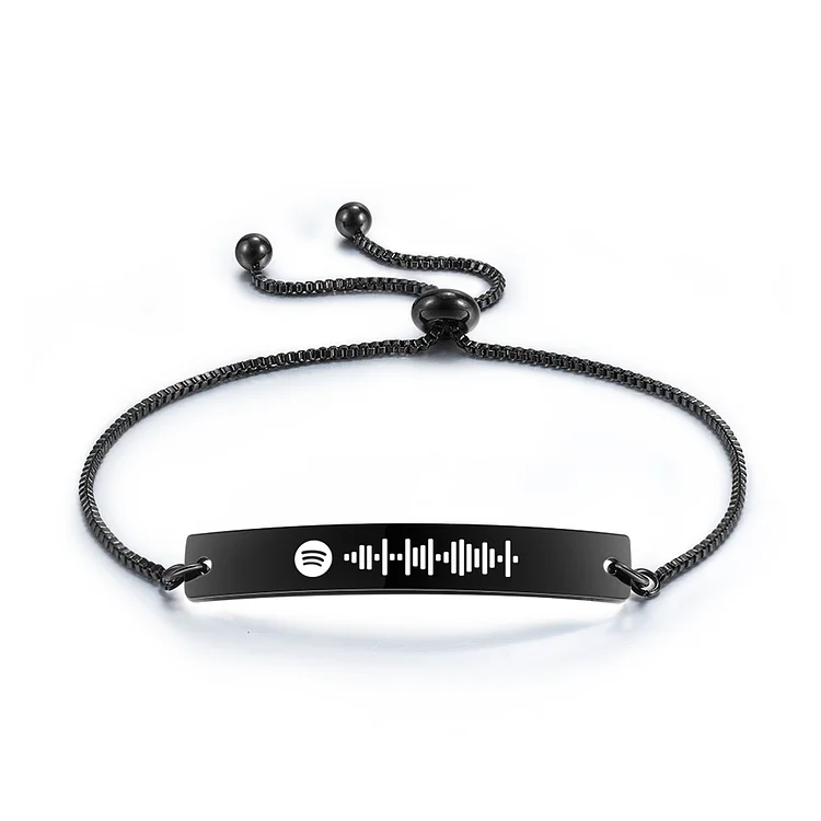 Custom Spotify Code Bracelet Music Bar Bracelet