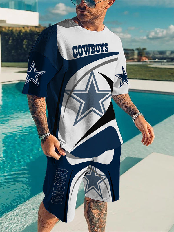 Dallas Cowboys Limited Edition Hawaiian Shirt And Shorts Two-Piece