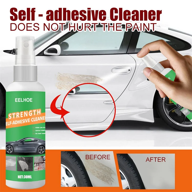 Car Glass Sticker Glue Mark Cleaner Rust Rremover