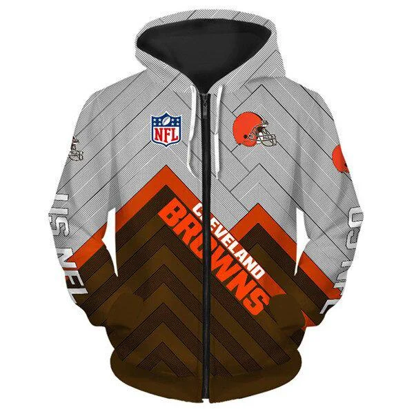 Cleveland Browns Limited Edition Zip-Up Hoodie