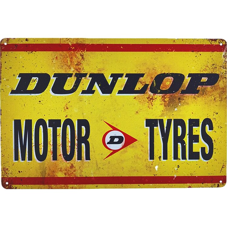 Dunlop - Vintage Tin Signs/Wooden Signs - 20*30cm/30*40cm