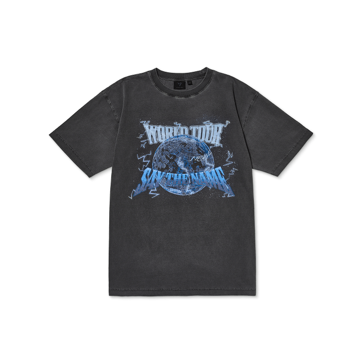 2025 SEVENTEEN World Tour NEW T-shirt Dark Grey