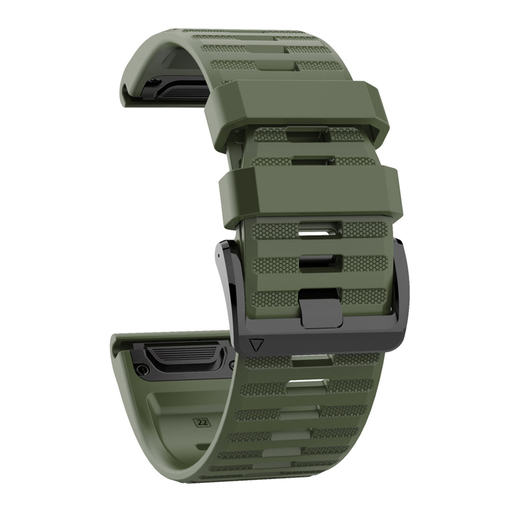 Replacement Silicone Band Strap for Garmin Fenix 6X 5X 3 D2 Tactix Bravo, 501 Original
Replacement Silicone Band Strap for Garmin Fenix 6X 5X 3 D2 Tactix Bravo, 501 Original