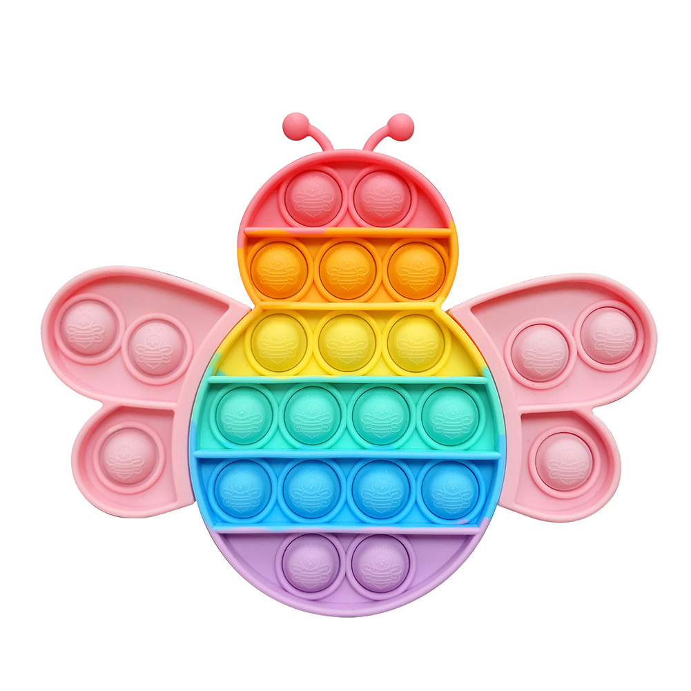 Push Bubble Fidget Toys Splicing Bee Relaxing Relief Stress Toy Rainbow, 501 Original
Push Bubble Fidget Toys Splicing Bee Relaxing Relief Stress Toy Rainbow, 501 Original