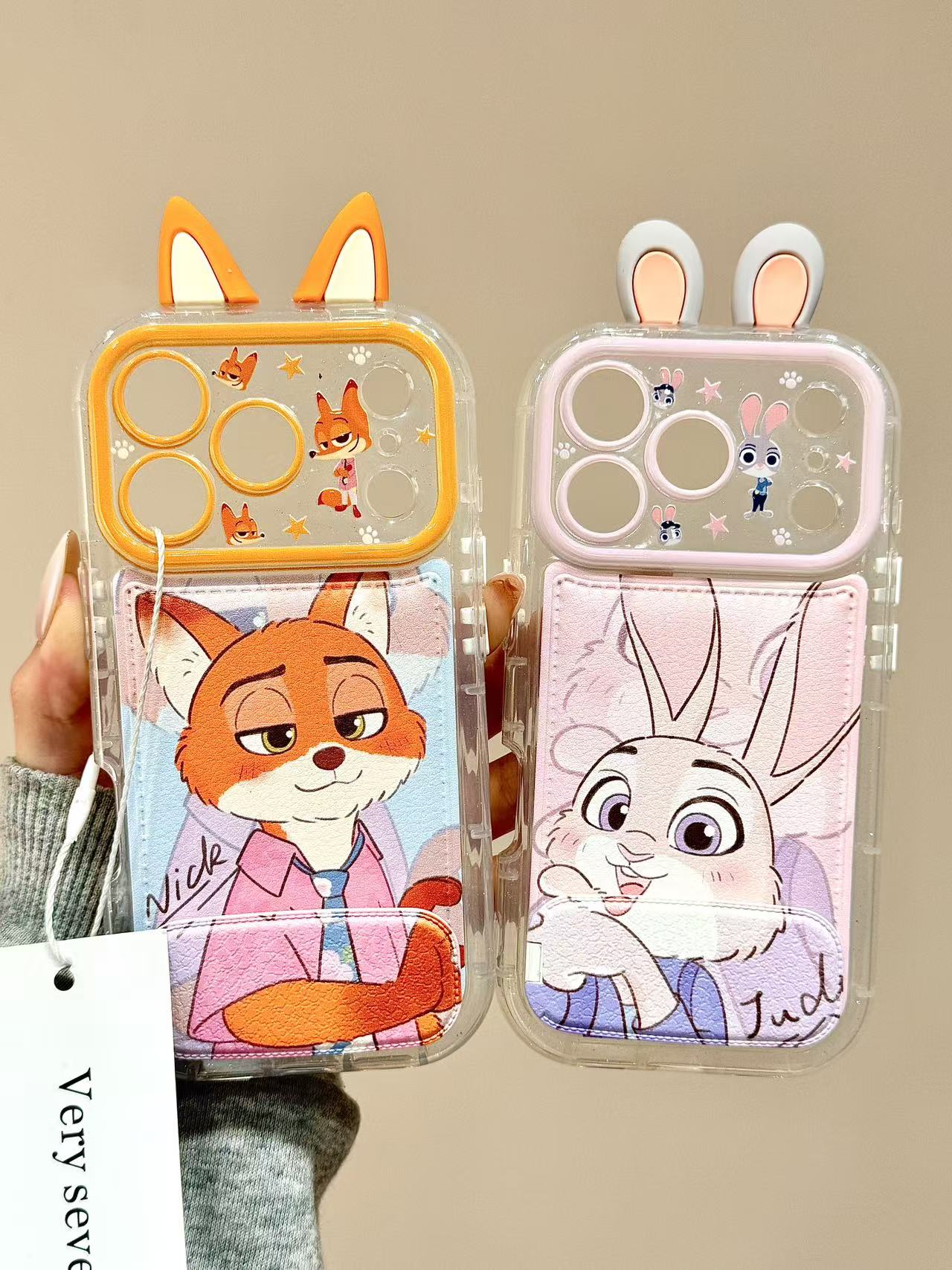 ズートピア』ジュディ/ニック デザイン スマホケーススタンド付き