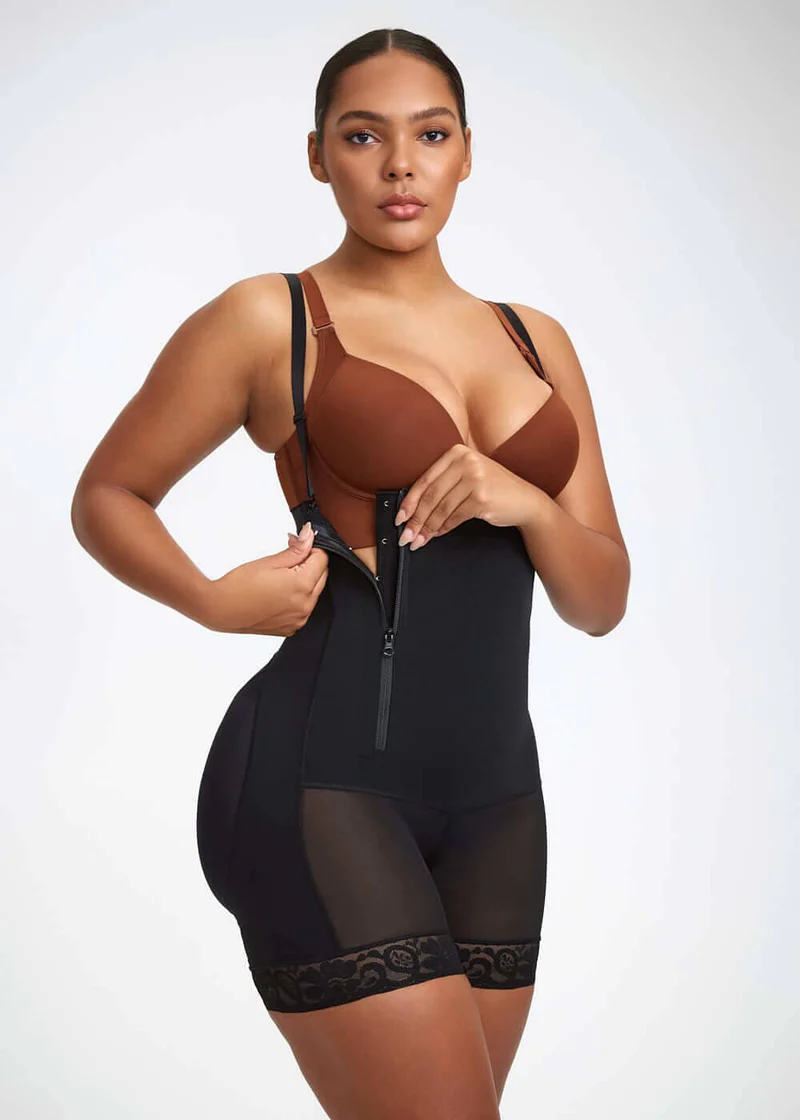 BACK IN STOCK NO Compression on butt and hips Body Shaper Adjustable S –  Snatch Bans