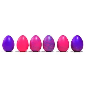 pornhint Pornhint Kegel Eggs - 3 Sizes Set of 6 - Vaginal Eggs - Platinum Silicone - Sinnovator - Mature
