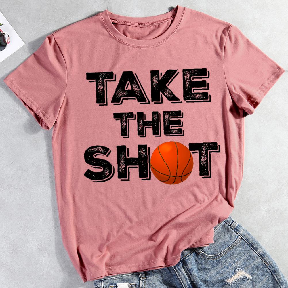take the shot Round Neck T-shirt-0022145-Guru-buzz