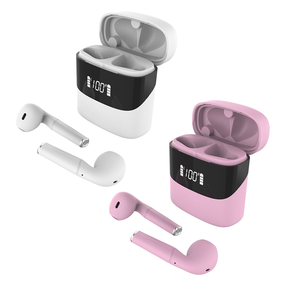 P23 TWS Bluetooth 5.0 Earbuds Wireless Sport Headset Earphones with Mic, White, 501 Original
P23 TWS Bluetooth 5.0 Earbuds Wireless Sport Headset Earphones with Mic, White, 501 Original