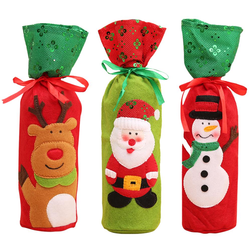 Non-Woven Wine Bottle Cover Kitchen Table with Sequin Christmas Party Decor, Wine bottle cover-c, 501 Original
Non-Woven Wine Bottle Cover Kitchen Table with Sequin Christmas Party Decor, Wine bottle cover-c, 501 Original