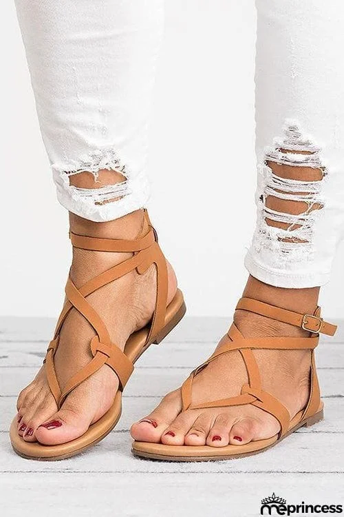 Gladiator Flat Sandals