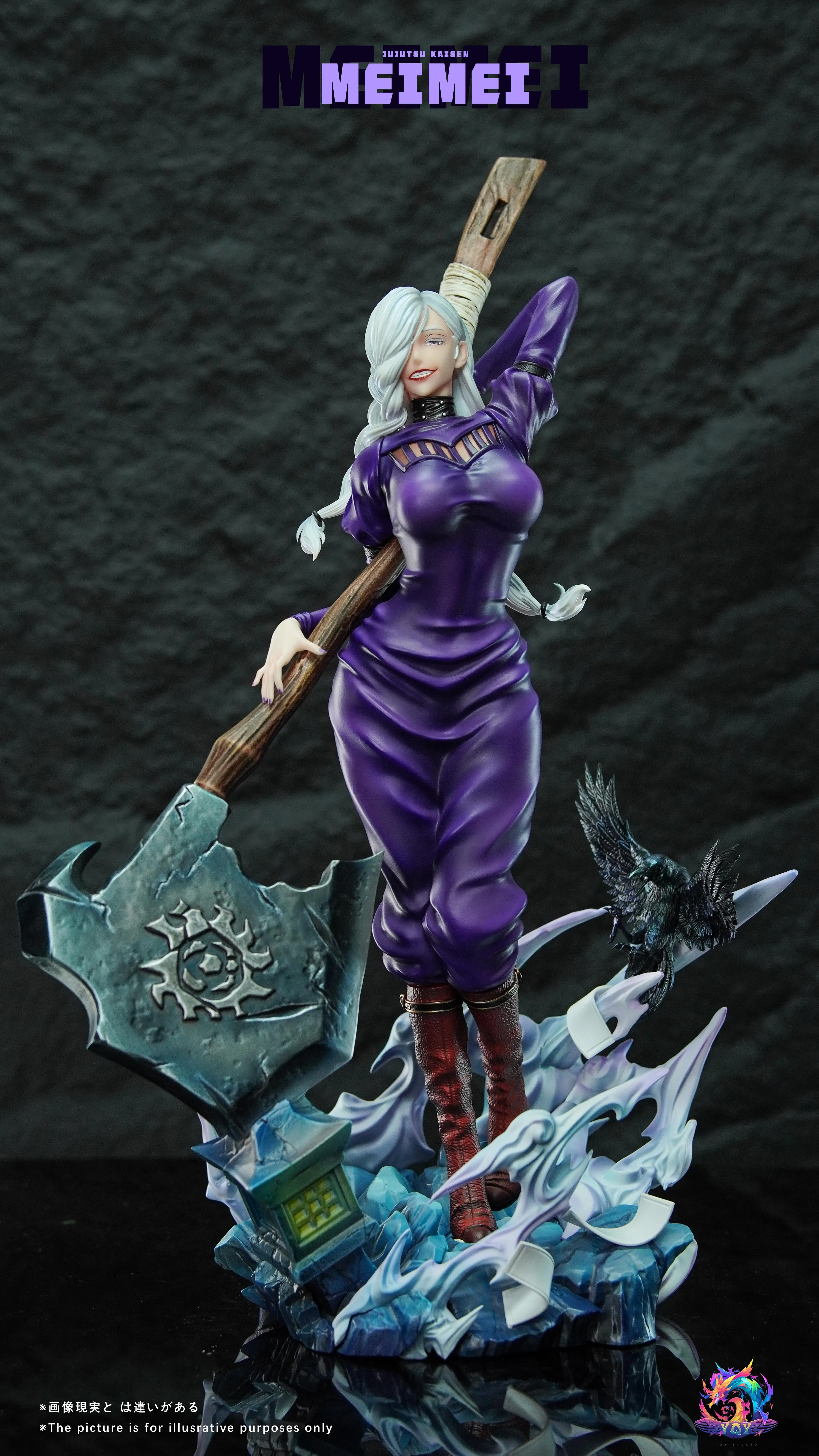 YQY Studio - Jujutsu Kaisen The White-Haired Axe Wielding Woman