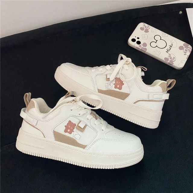 Kawaii White Bear Sports Shoes SP17095