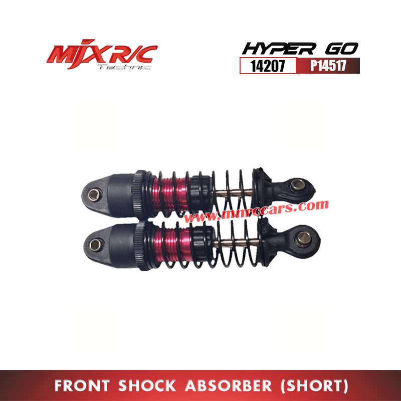 MJX Hyper Go 14207 Parts Front Shock Absorber Short P14517