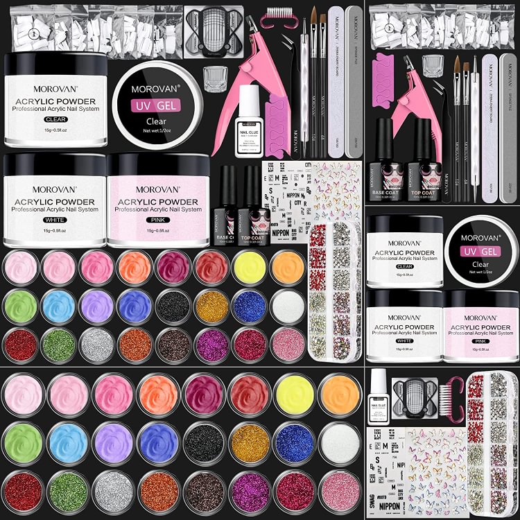 Morovan Acrylic Nail Powder Kit L08-CH