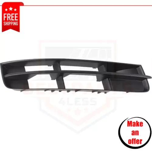 Dronehint Bumper Grille right side textured black plastic for 2010-2015 Audi Q7 (For: Audi Sport) Parts