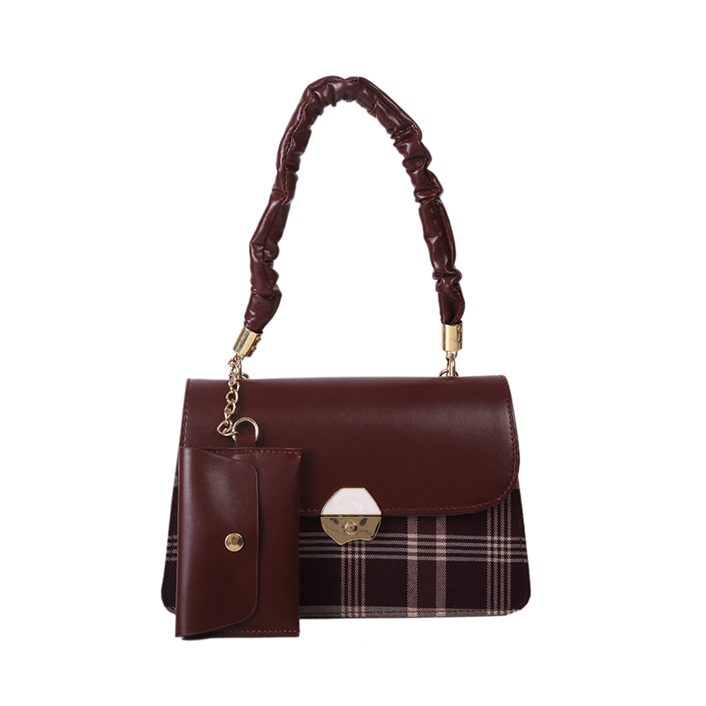 Retro Pleated Handle Crossbody Tote Bag Women Leather Plaid Purse -Style 3, 501 Original
Retro Pleated Handle Crossbody Tote Bag Women Leather Plaid Purse -Style 3, 501 Original