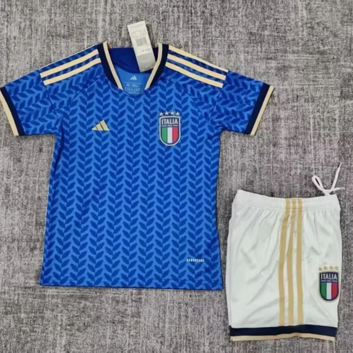 Ensemble Foot OM Puma 2026 – Taille 14 Ans – Vert/bleu – Maillot Third Numéro 10