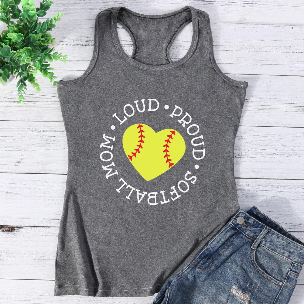 softball mom Vest Top-Guru-buzz