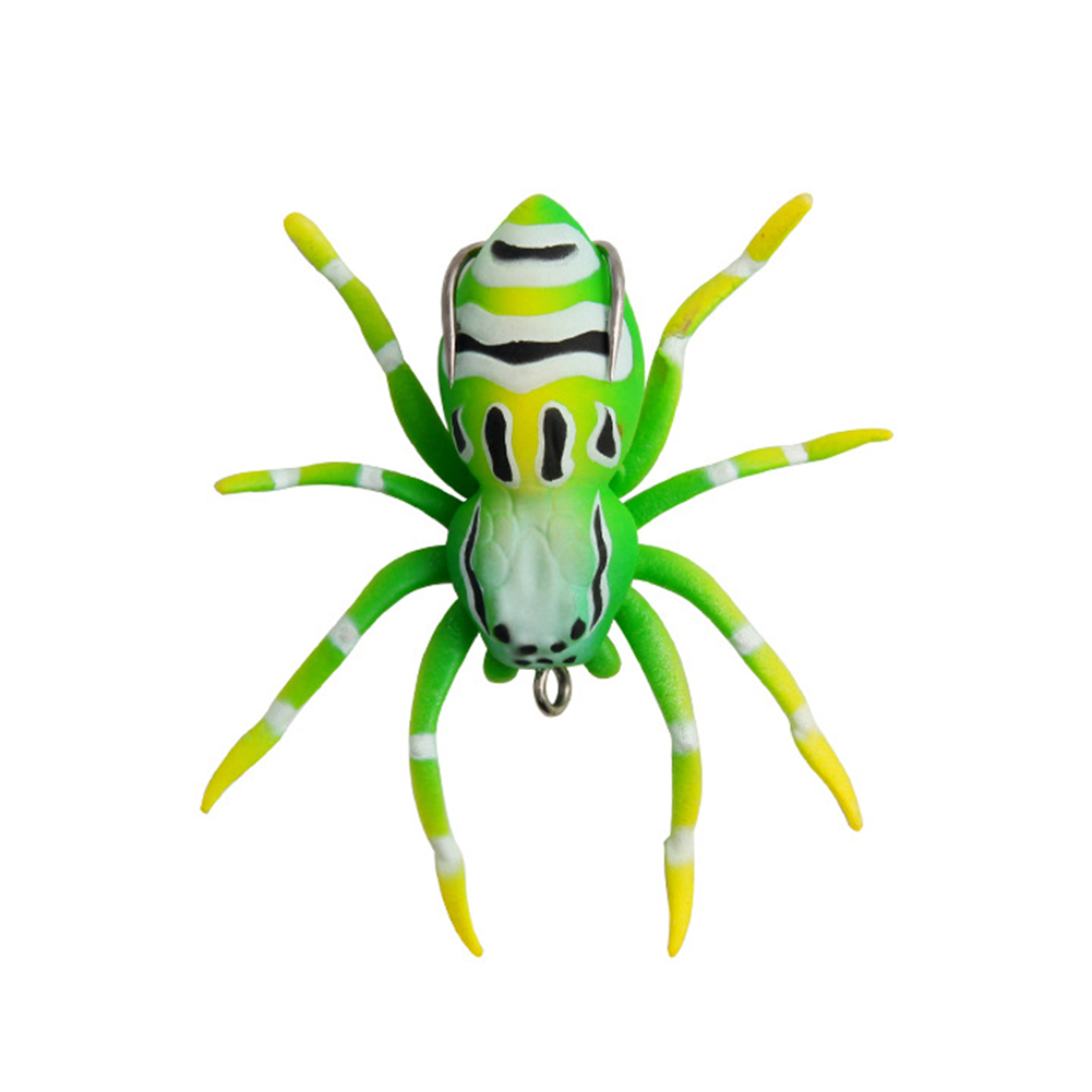 Spider Bait 4.7cm 6g Silicone Artificial Weedless Soft Fishing Lure Tool, 1 #, 501 Original
Spider Bait 4.7cm 6g Silicone Artificial Weedless Soft Fishing Lure Tool, 1 #, 501 Original