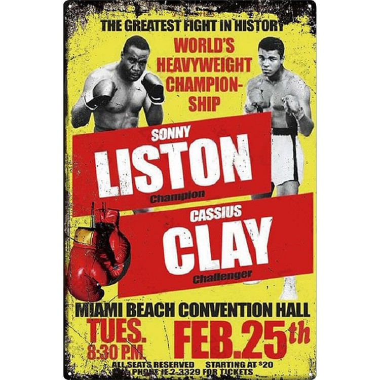 Boxing-Vintage Tin Signs/Wooden Signs - 20*30cm/30*40cm