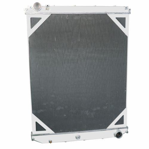 Alloyworks 3 Rows Aluminum Radiator For 2008-2018 Mack CXU CXU600 Volvo VNL VNM 12.8L 10.8L 14.9L L6r Volvo VNL VNM 2008-2014 Mack Vision Granite 48'' x 36'' x 4 4/5''