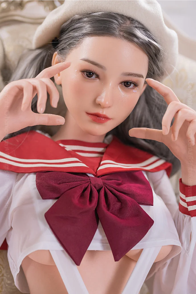 Youqdoll 163cm Big Breasts Realistic Silicone Sex Doll Sailor Uniform Anime Character Doll H4350 Youqdoll HANIDOLL