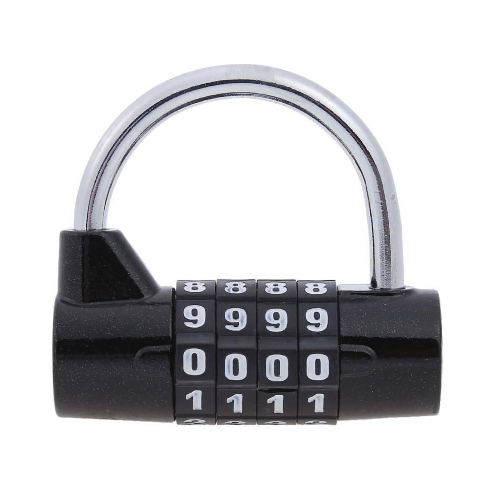4 Digit Password Safety Lock Wide Shackle Combination Padlock New, 黑色, 501 Original
4 Digit Password Safety Lock Wide Shackle Combination Padlock New, 黑色, 501 Original