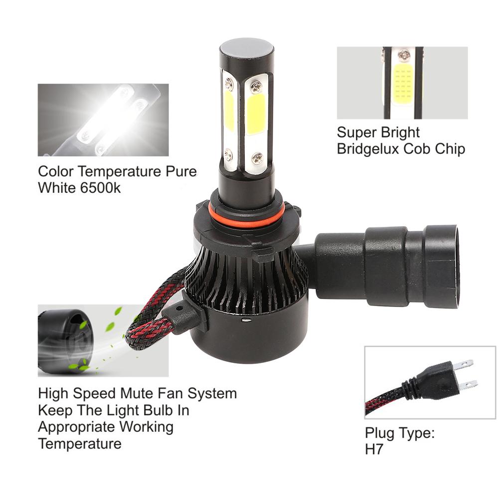 DICN X7 Series COB LED Car Headlight Bulbs 8000LM 360 Beam Headlamps Black, 9006, 501 Original
DICN X7 Series COB LED Car Headlight Bulbs 8000LM 360 Beam Headlamps Black, 9006, 501 Original