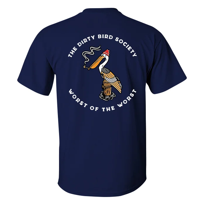 The Dirty Bird Society Printed Men's T-shirt