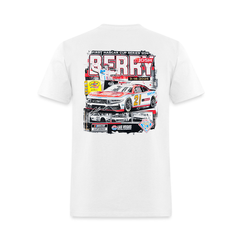 First Nascar Cup Series Win Josh Berry Printed Men's T-shirt - Devcarry