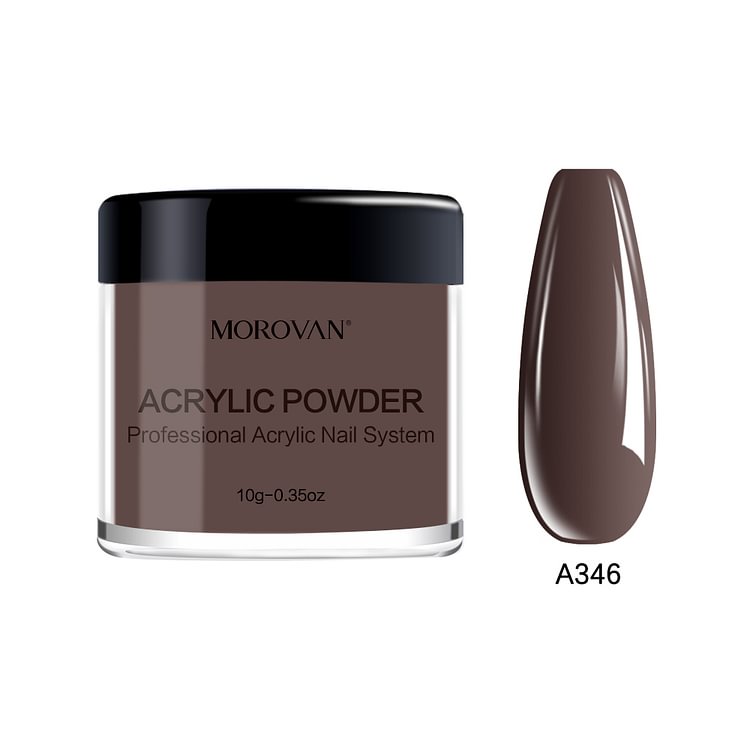 Morovan Espresso Acrylic Powder A346