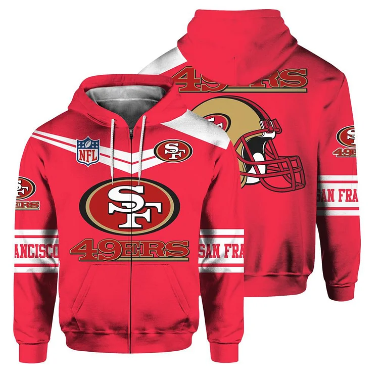 New San Francisco 49ers Limited Edition Zip-Up Hoodie