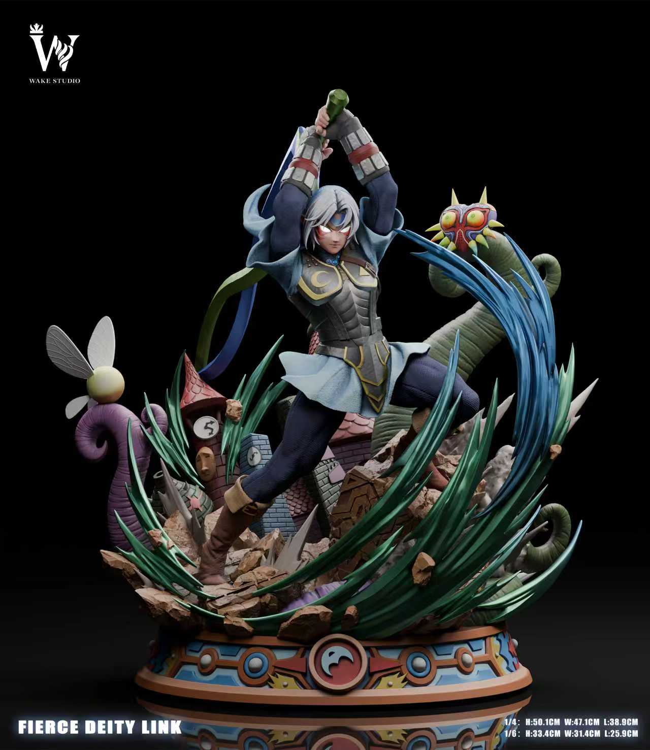 Wake Studio - Legend of Zelda Fierce Deity Link 1/6 & 1/4 Statue(GK）