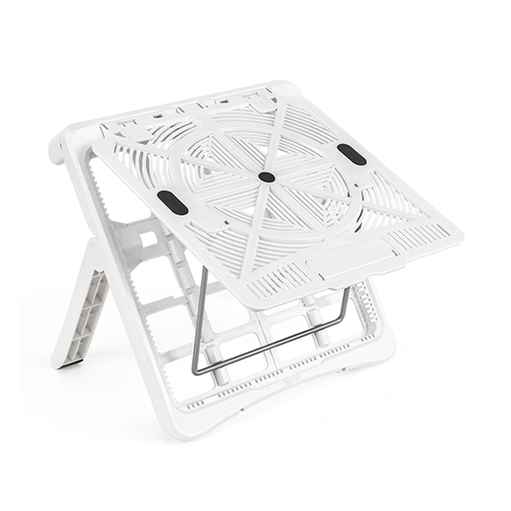 Folding Laptop Cooling Stand Adjustable Notebook PC Non-Slip Holder (White), 501 Original
Folding Laptop Cooling Stand Adjustable Notebook PC Non-Slip Holder (White), 501 Original