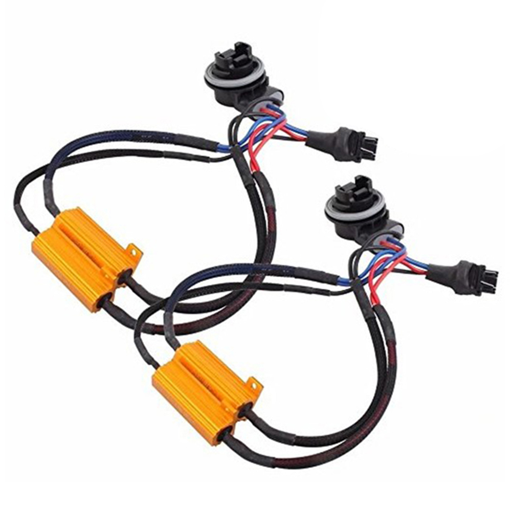 2pcs 3157 LED Resistor Kit HID Relay Harness Adapter Error Decoder 12V, 501 Original
2pcs 3157 LED Resistor Kit HID Relay Harness Adapter Error Decoder 12V, 501 Original