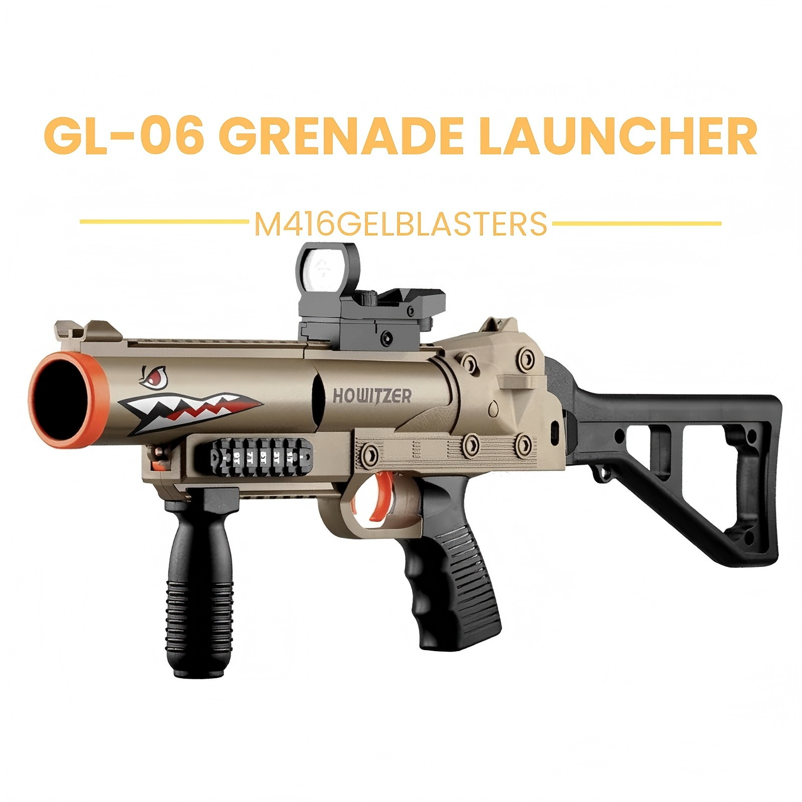 Buy GL-06 Grenade Launcher Crazy Shark Foam Blaster - Triple Shot