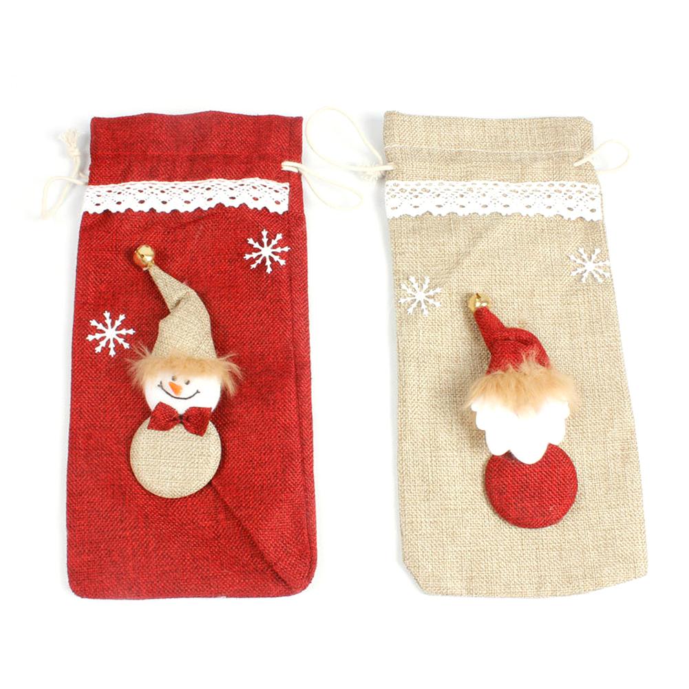 Christmas decoration Western restaurant red wine linen champagne bottle set, 红色, 501 Original
Christmas decoration Western restaurant red wine linen champagne bottle set, 红色, 501 Original