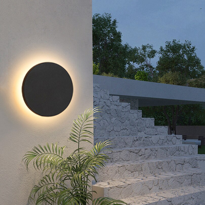 Waterproof Outdoor LED Long Strip Wall Lamp Modern Aluminum IP65 Bathroom  Sconce Garden Porch 110/220V Line Wall Light Luminaire