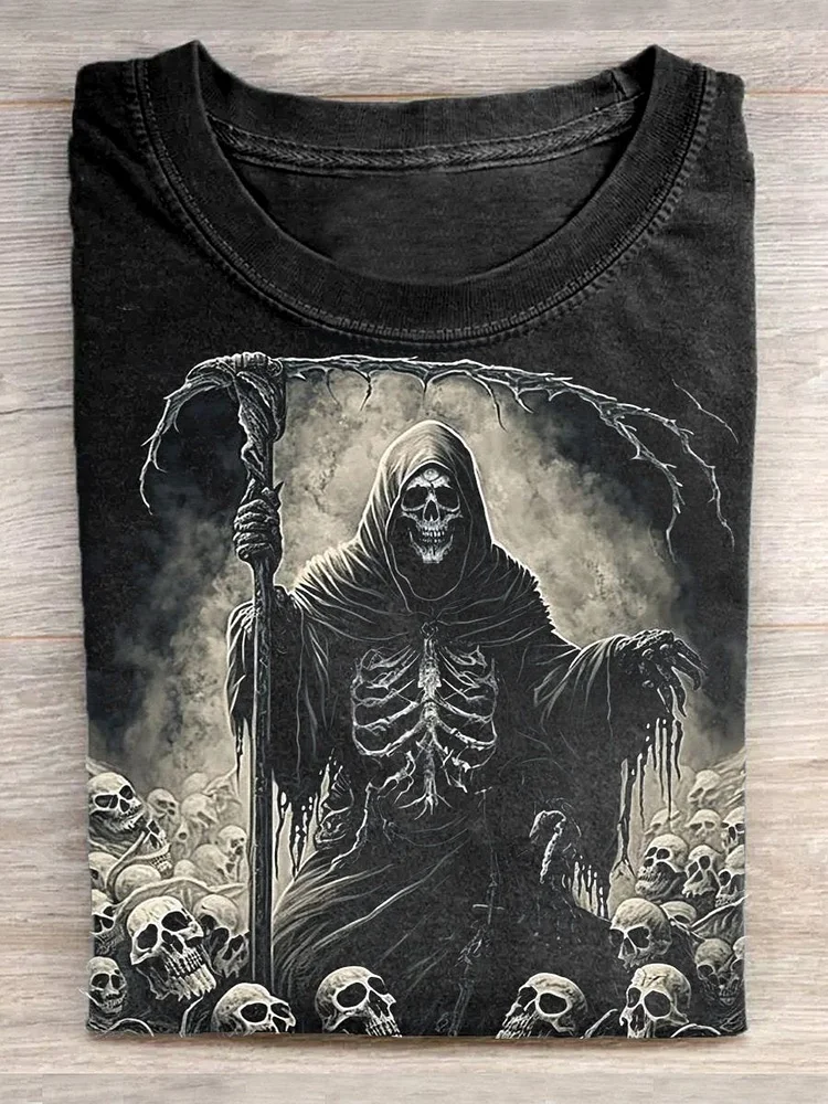 Unisex Grim Reaper Halloween T-Shirt