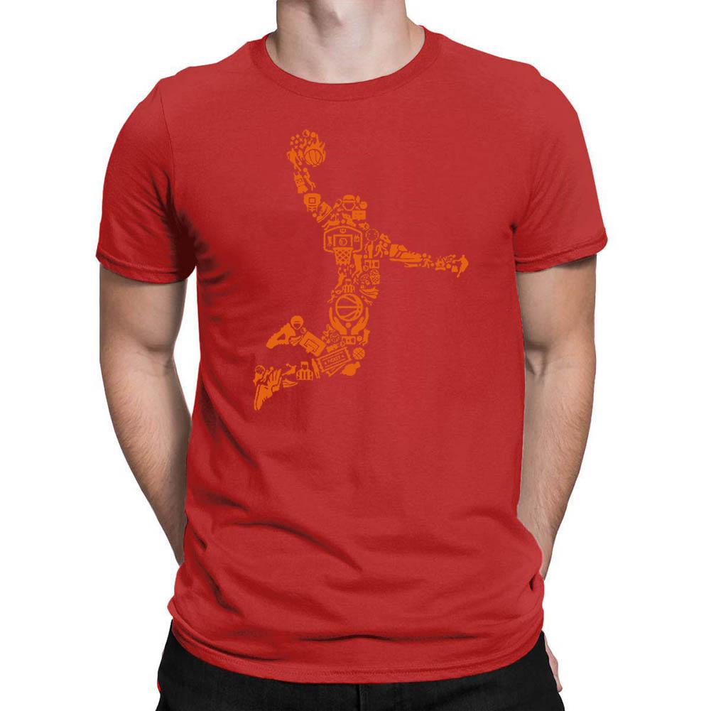 Basketball Player Unisex Men's T-shirt-Guru-buzz